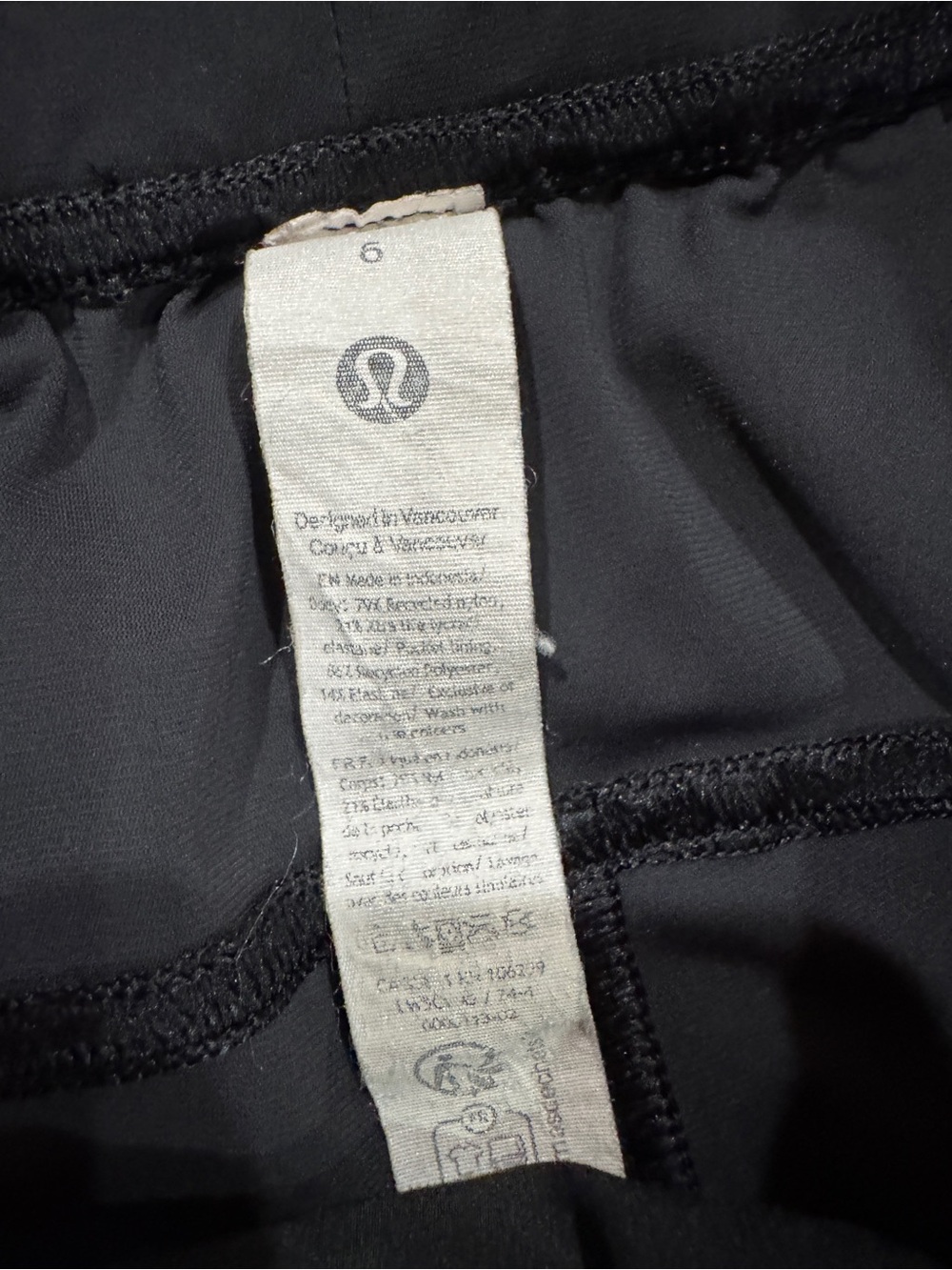 Lululemon Adapted State High-Rise Tech Fleece Jogger Black Size 6 - Picture 3 of 9